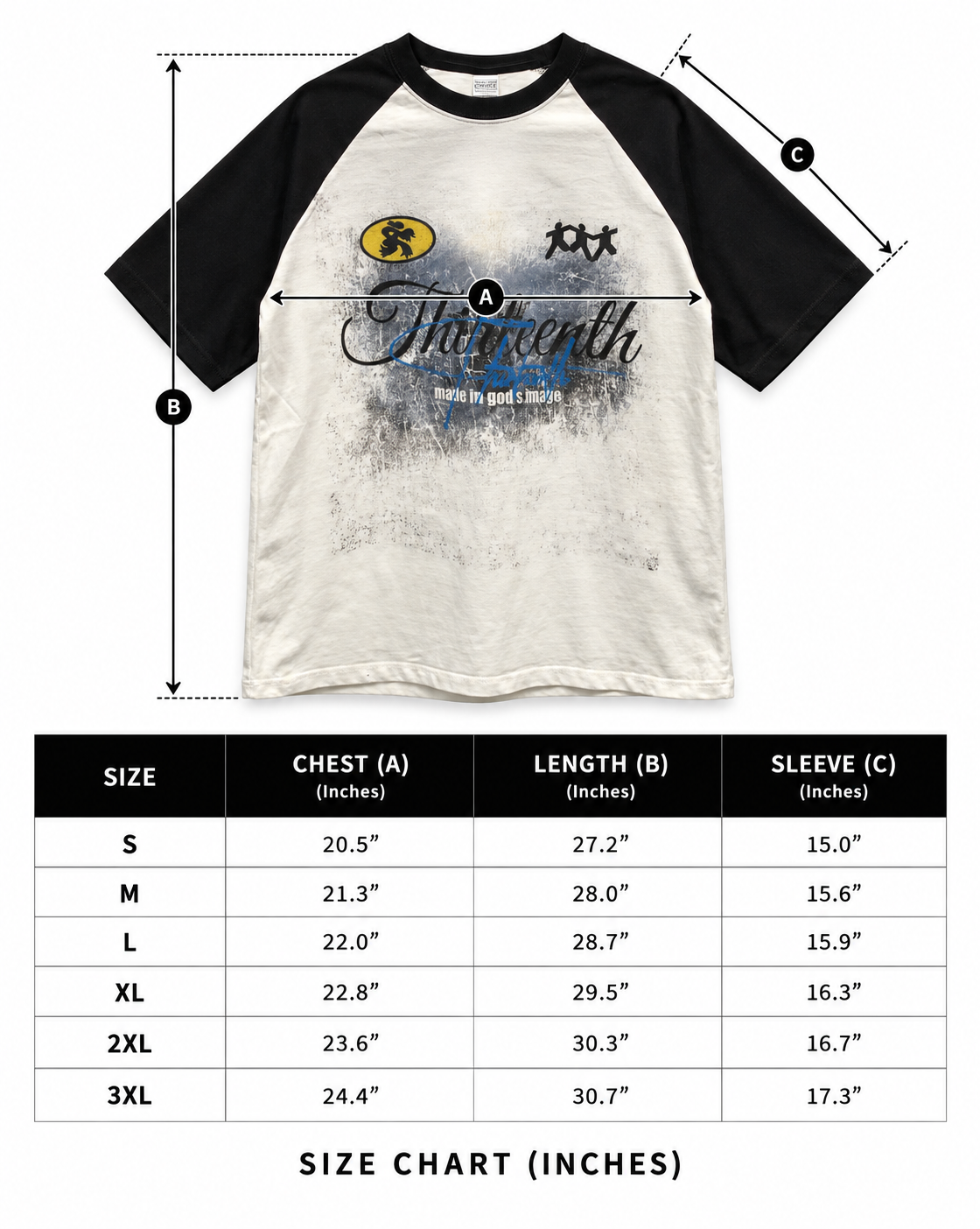 XIII “ 3MAGE “ WHITE TEE